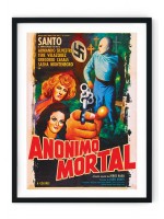 Anonimo Mortal Retro Film Poster